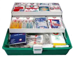 Fire Stop. Buy First Aid Kits Online. Free delivery Australia wide. Home, Office or Shop, and also available for Kitchens or Marine 